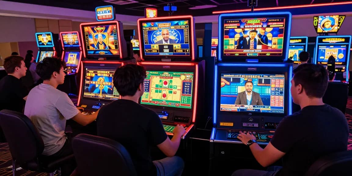 LUCK8 players engaged in an interactive online casino experience filled with vibrant animations and real-time betting excitement.
