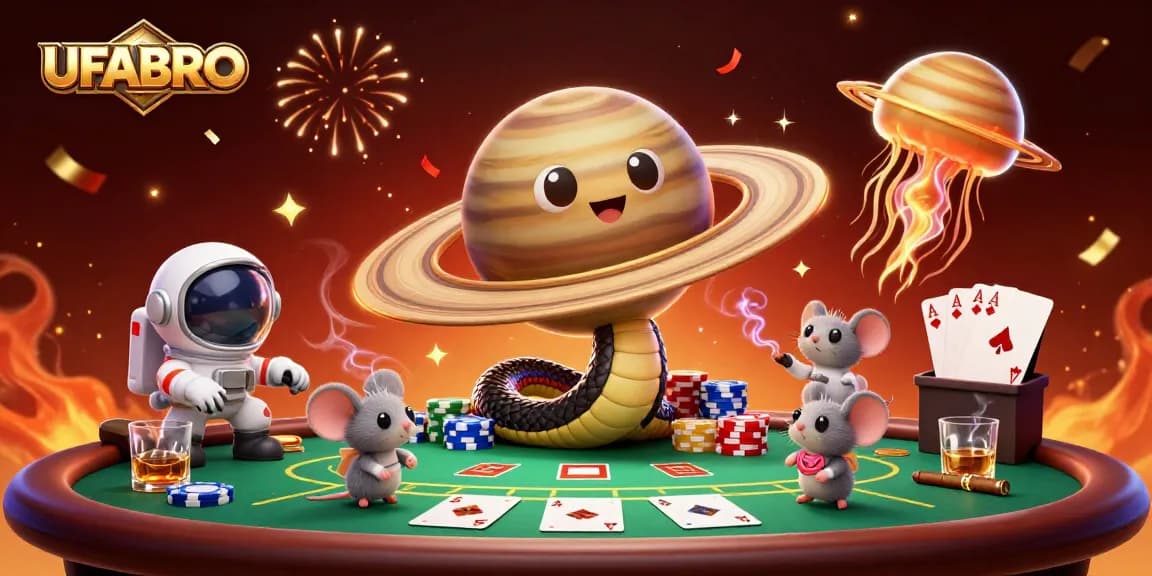 Enhance your bets with UFABRO's vibrant 3D casino scene showcasing engagement and excitement.