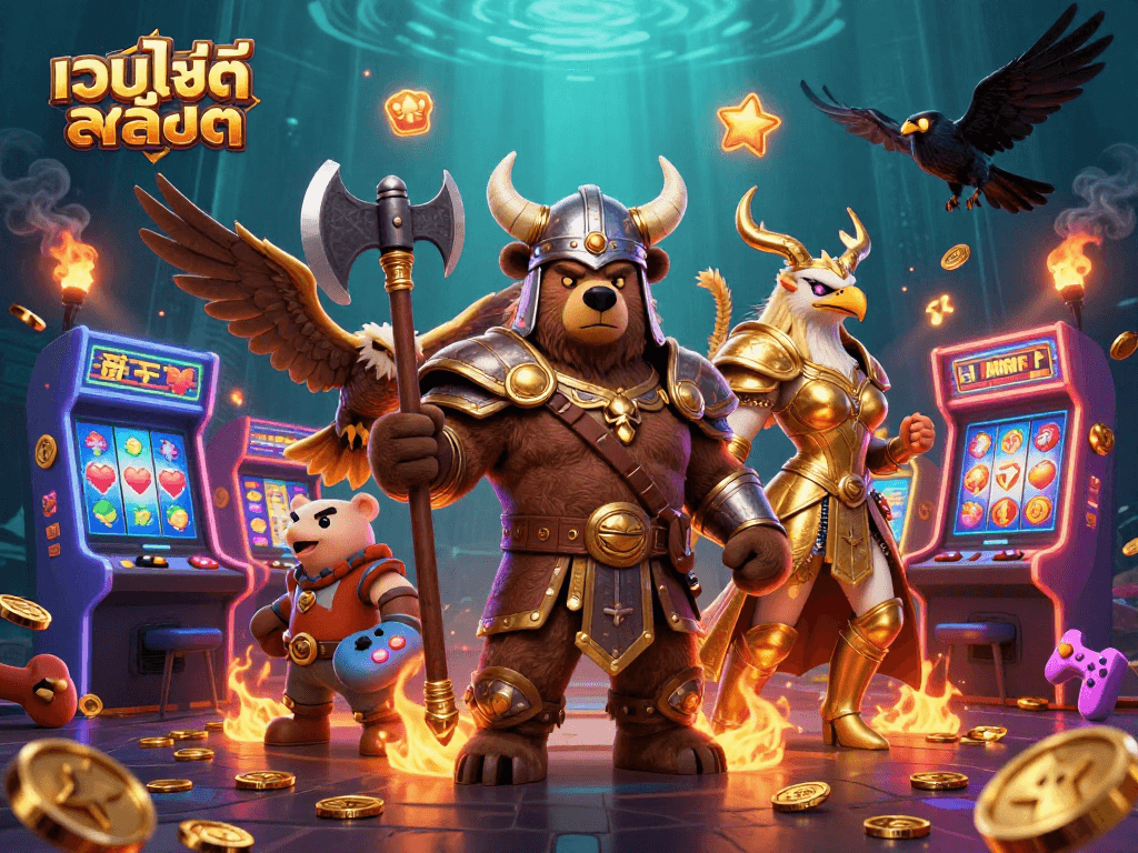 เว็บไซต์สล็อต ท่องโลกกับสัญลักษณ์สล็อตและตัวละครในเกมที่โดดเด่น