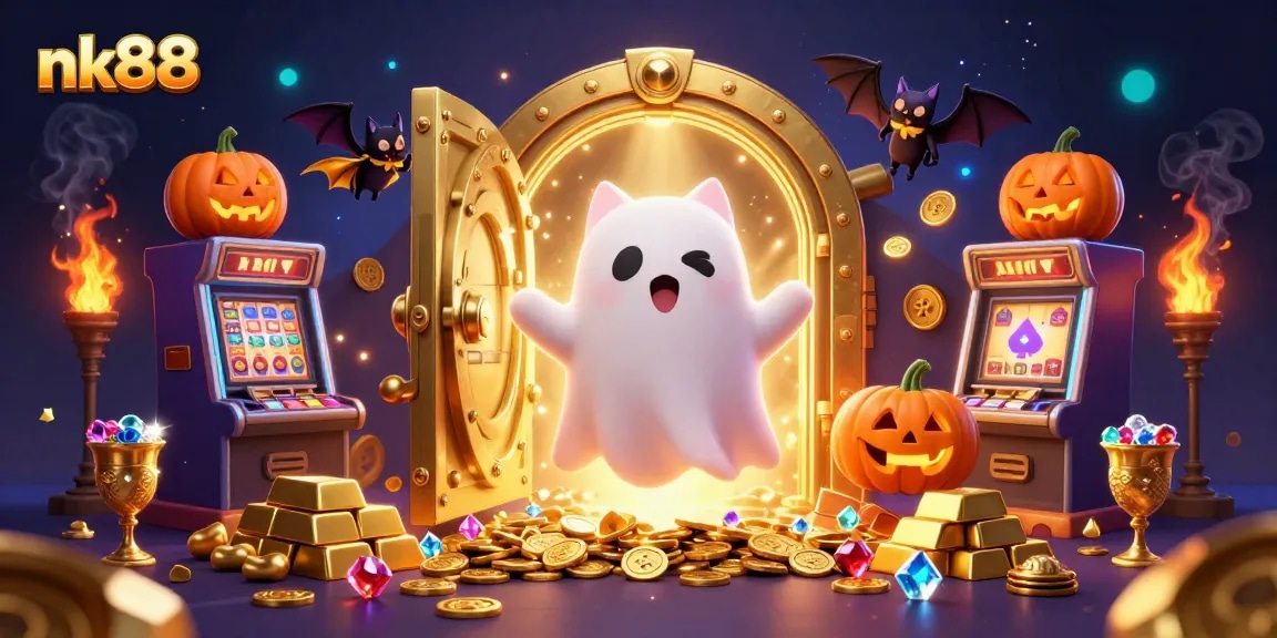 Experience thrilling adventures with nk88 in a haunted casino mansion filled with treasures!
