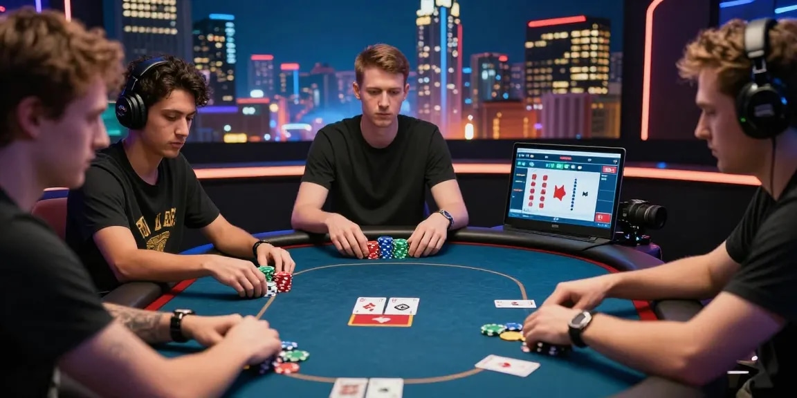 Permainan poker online di Dewapoker dengan pemain beragam dan suasana kompetitif yang seru.