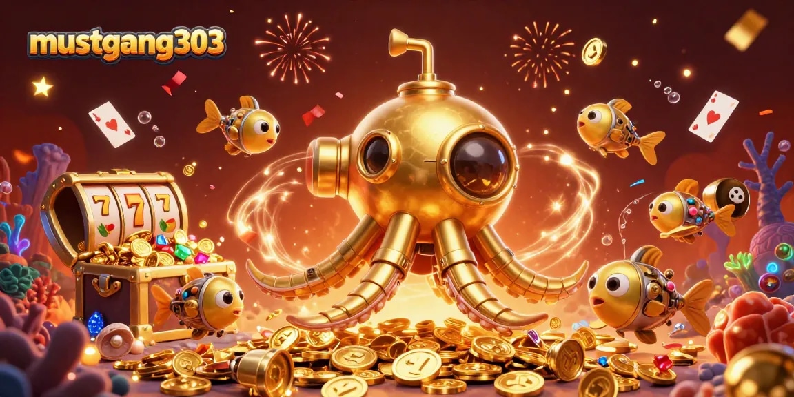 Experience thrilling wins at mustang303 with golden kraken and dynamic slot reels soaring through coins.