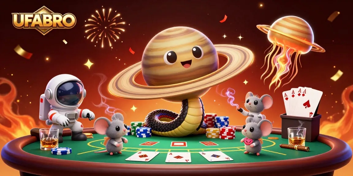 Enhance your bets with UFABRO's vibrant 3D casino scene showcasing engagement and excitement.