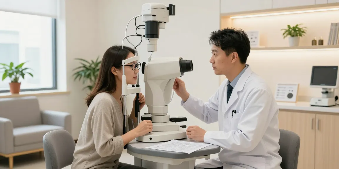 Patient consultation at SNU Eye Clinic for advanced eye care and surgery in snuseoul.