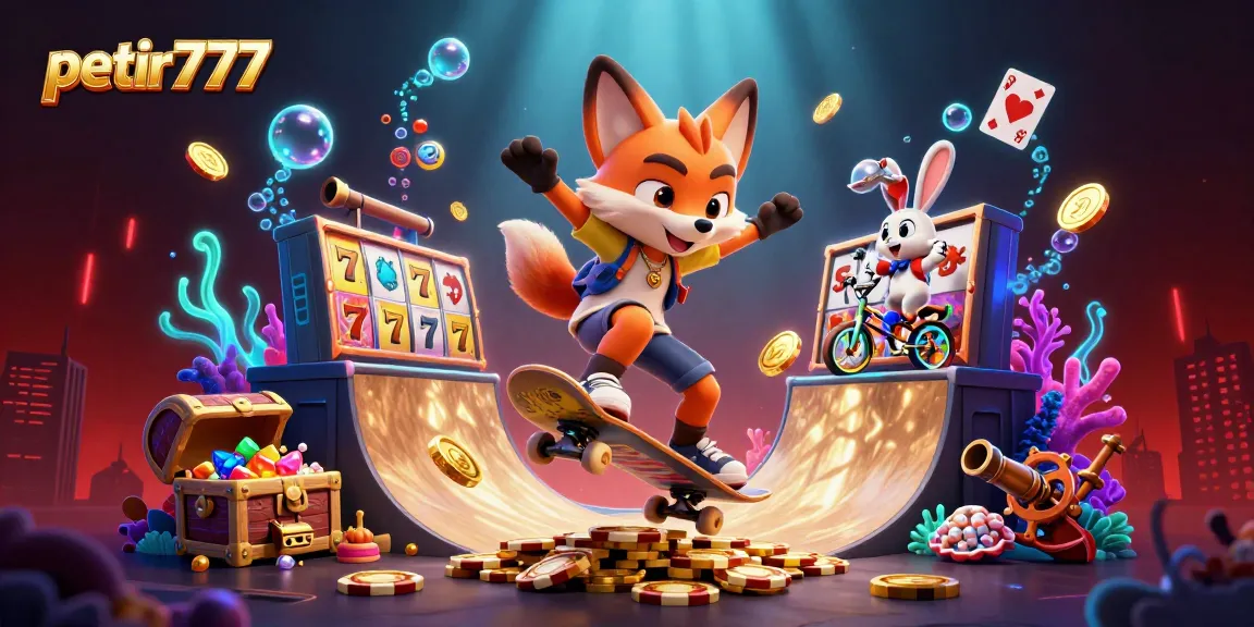 Experience thrilling gameplay on petir777 with vibrant symbols and energetic character action.