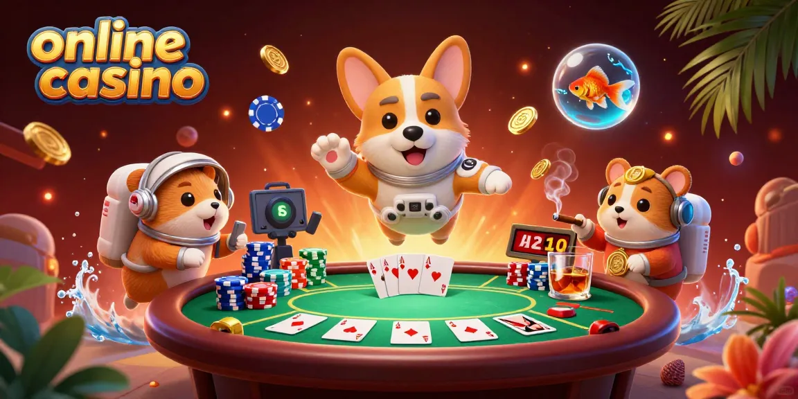 Explore the vibrant world of online casino with a cosmic twist featuring floating characters.