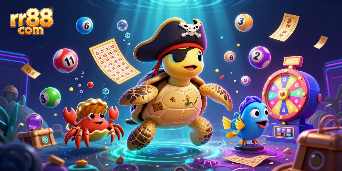 Engage with the rr88 com experience amid colorful lottery balls and exciting casino games.