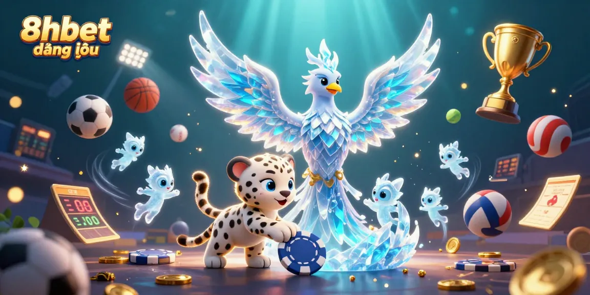 Experience exciting gameplay with the vibrant 8xbet đăng nhập illustration showcasing a magical scene of animated casino characters.