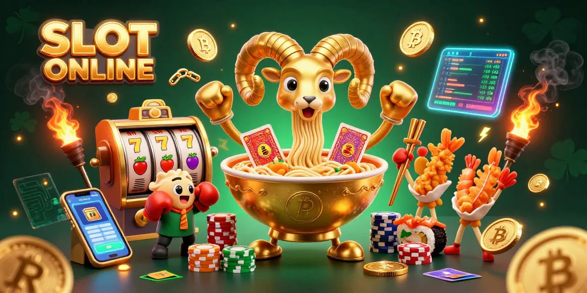 Rasakan keseruan bermain SLOT ONLINE dengan karakter kartun 3D, slot dan simbol keberuntungan yang ramai dan menarik.