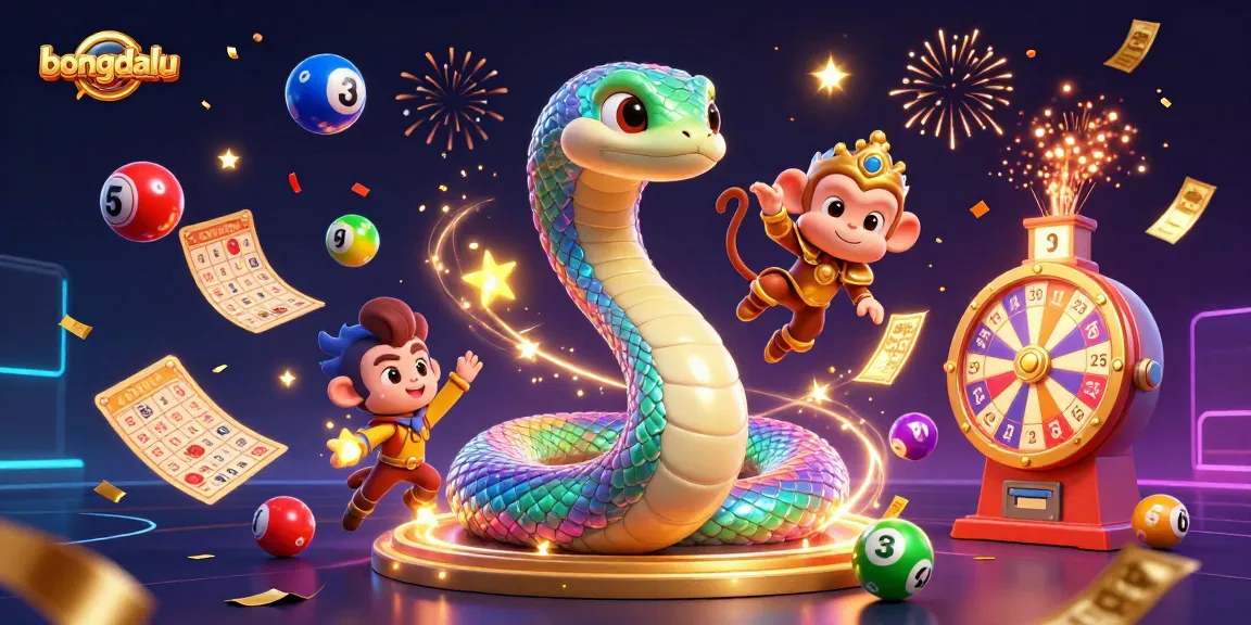 Engage with bongdalu's vibrant casino scene featuring a rainbow serpent, monkey king, and lively gambling elements.