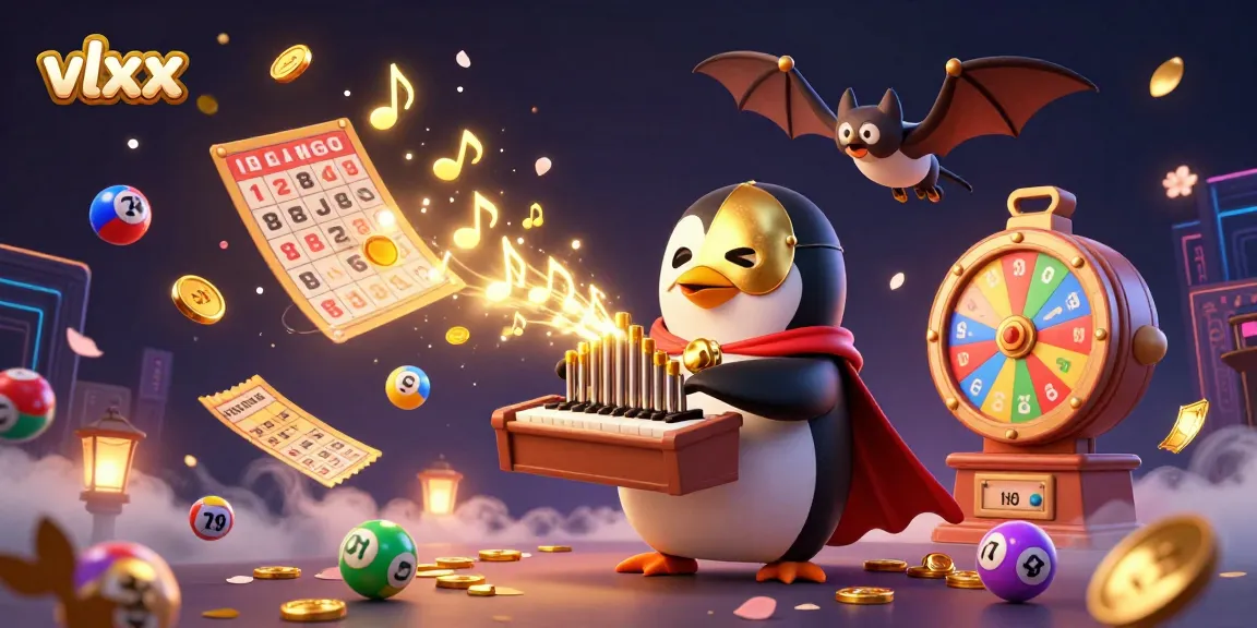 Engage with the vibrant world of vlxx as a phantom opera penguin unleashes a cascade of golden coins in a dynamic casino scene.