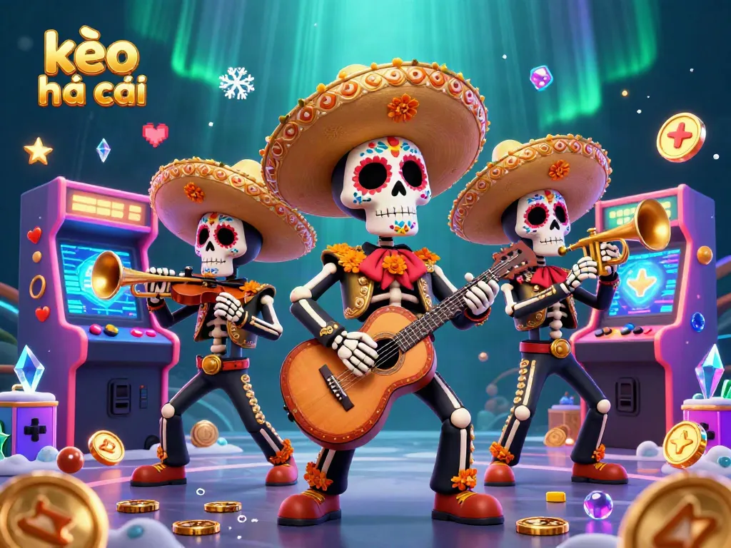 Experience the thrill of kèo nhà cái with a vibrant mariachi scene and exciting gaming elements.