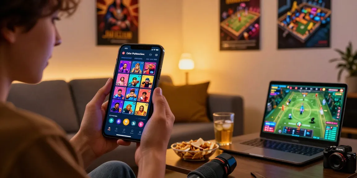 Exciting gaming experience with jaiclub app on smartphone, showcasing popular games and vibrant graphics.