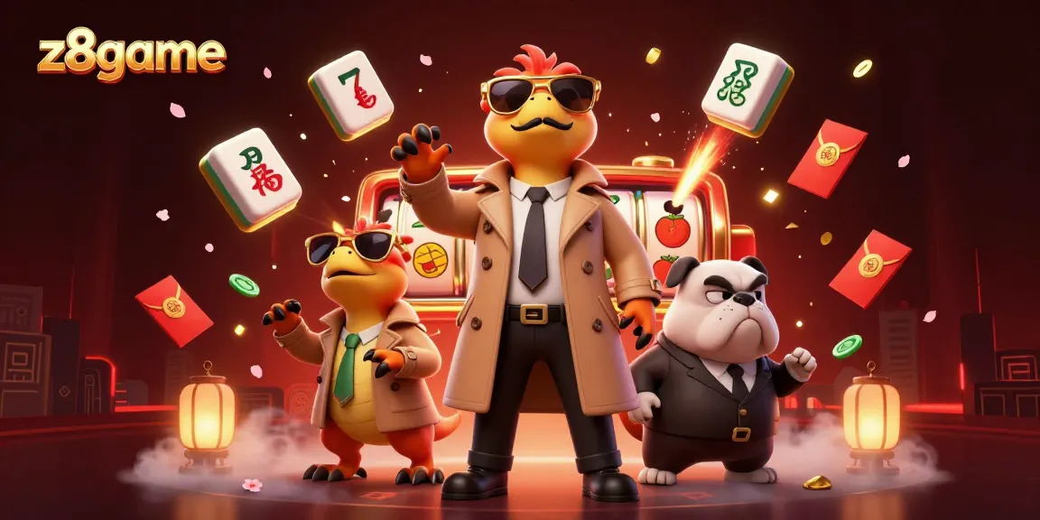 Experience thrilling gameplay at z8game with vibrant characters in a dynamic casino setting.