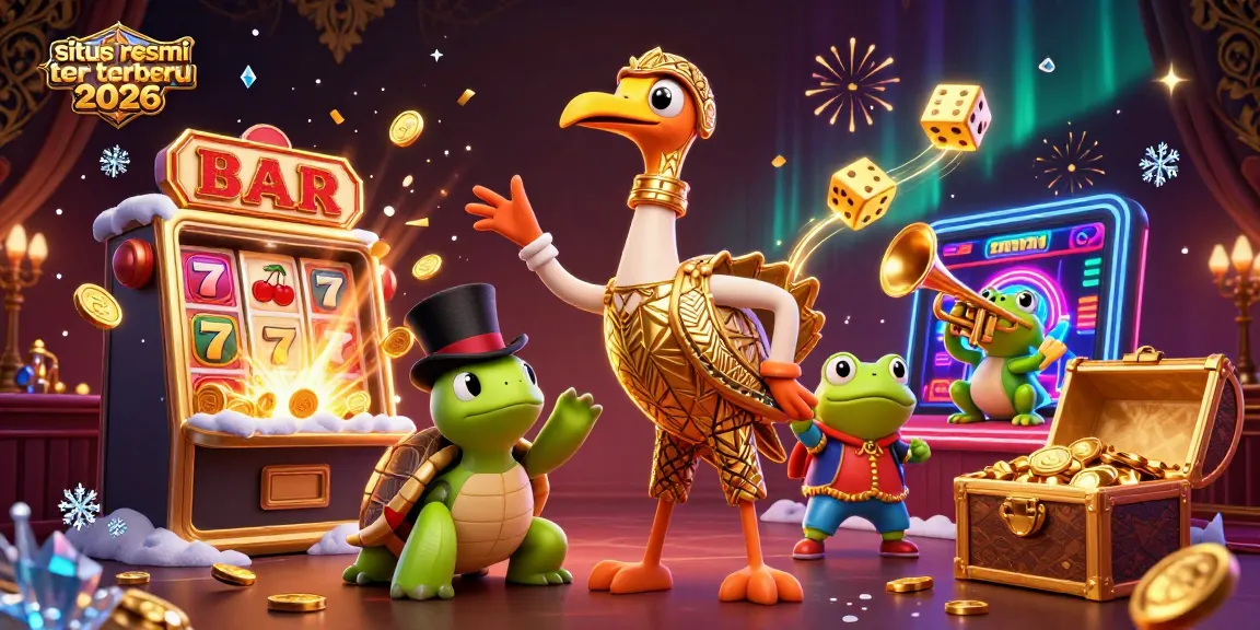 Menangkan jackpot di situs resmi terbaru 2026 dengan mesin slot 3D yang meledak!