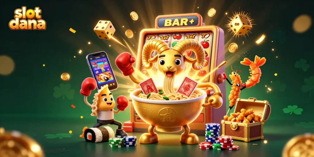 Permainan slot dana seru dengan karakter unik, jackpot besar, dan keceriaan taruhan!