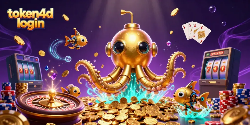 Permainan slot yang menggairahkan di bawah laut, token4d login menunjukkan keberuntungan!