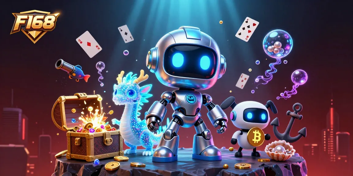 F168 delivers immersive casino fun with a vibrant cyberpunk scene featuring engaging elements and exciting gameplay.