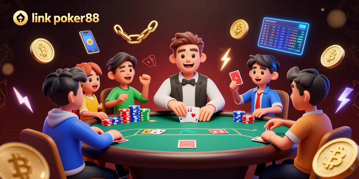 Memenangkan permainan poker online di link poker88 dengan suasana kasino yang nyaman dan aman.