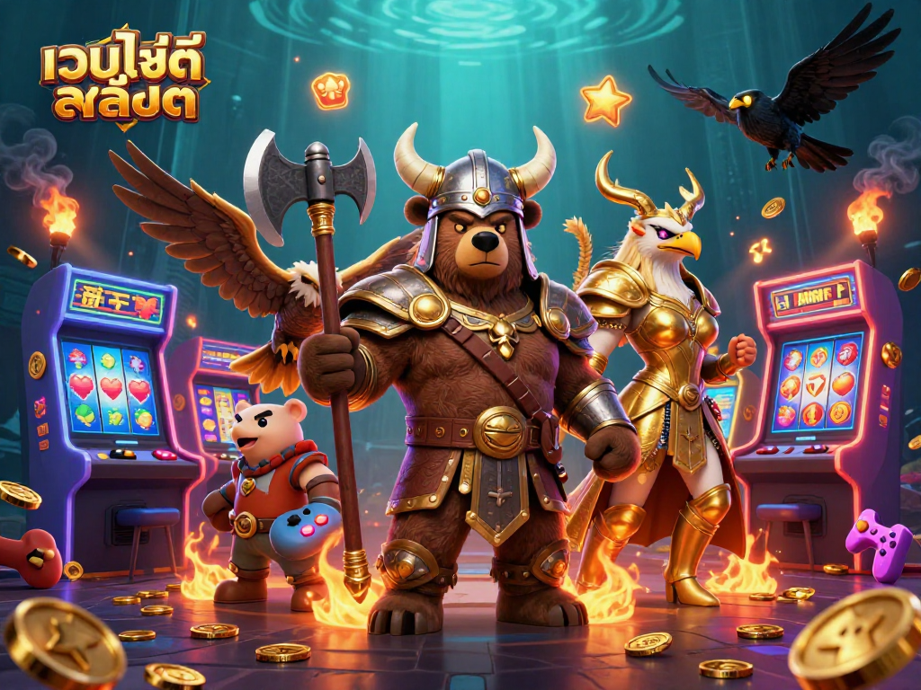 เว็บไซต์สล็อต ท่องโลกกับสัญลักษณ์สล็อตและตัวละครในเกมที่โดดเด่น
