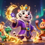 Spin the reels for a chance to win with slot777 apk in this vibrant casino scene.