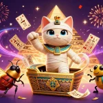 Experience thrilling plays on situs toto with a vibrant pyramid casino scene featuring dynamic game elements.