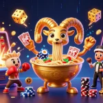 Experience winning thrills at B52 casino, with dynamic slots, vibrant characters, and jackpot celebrations.