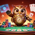 Experience winning at GO88 with a vibrant 3D cartoon casino scene packed with poker action.