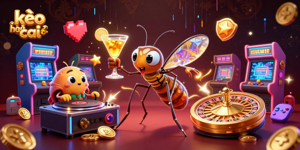 Experience kèo nhà cái with vibrant casino characters and rich gaming elements in a dynamic 3D scene.