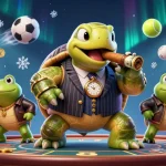 Experience thrilling gaming at 0088vv with a vibrant, dynamic casino scene and engaging characters.