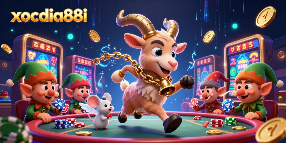 Engage with xocdia88i's thrilling holiday-horror casino featuring vibrant characters and dynamic gaming elements.