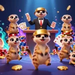 Spin the reels at situs slot777 with animated meerkats adding excitement to your gaming experience.