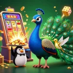 Experience the excitement of Link tải sunwin with a dynamic casino scene and vibrant 3D characters.