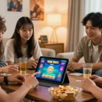 Friends playing Teen Patti Gold together, showcasing the social aspect of gaming with a direct link to fun.