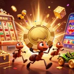 Experience winning thrills at BL555 with a team of ants on a dynamic heist adventure!
