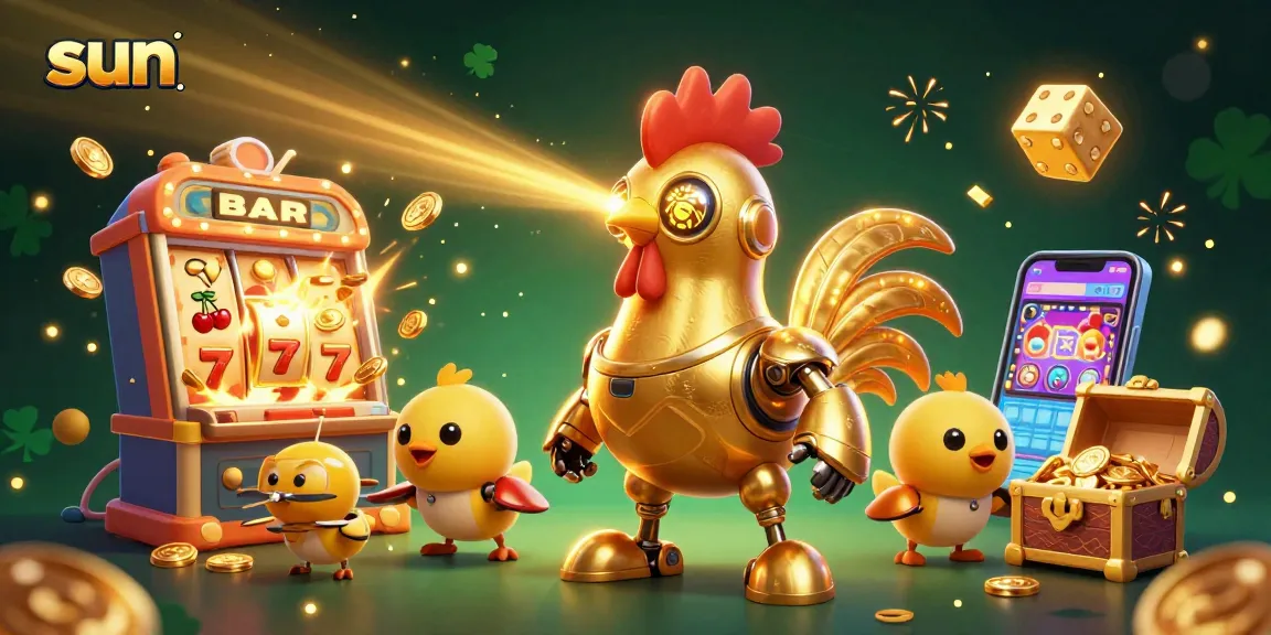 Engage with the sun-themed slot adventure enjoying a golden jackpot explosion in this vibrant 3D scene.
