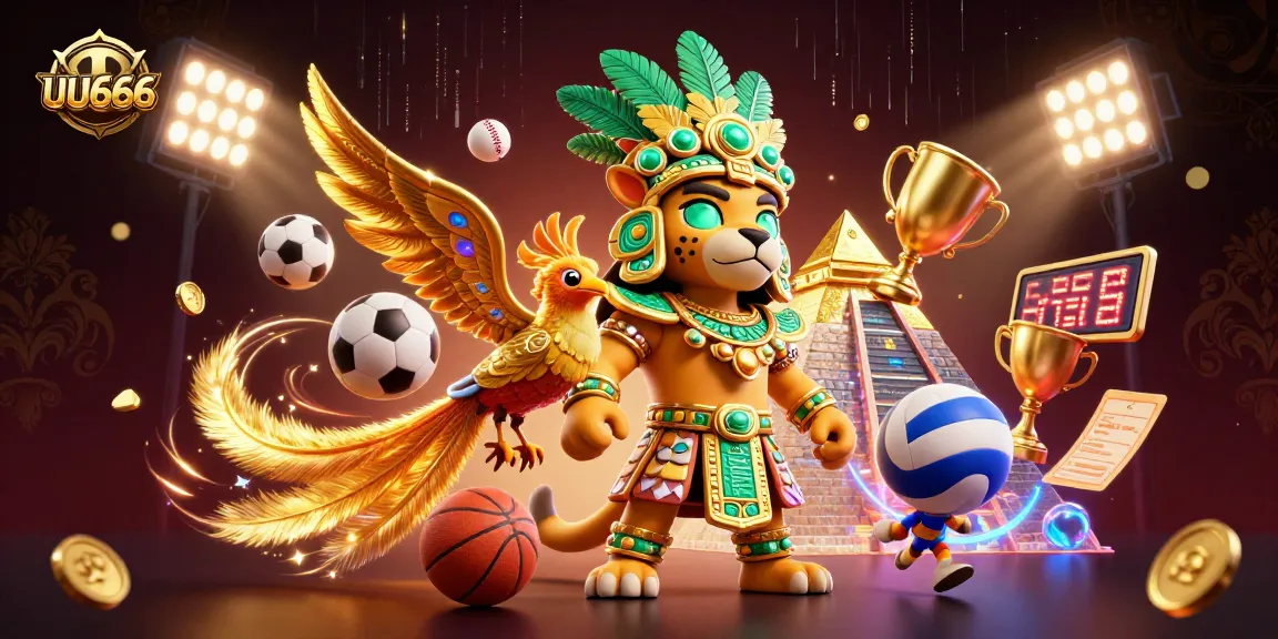 Experience the thrilling action at UU666 with dynamic sports betting elements and lively visuals.