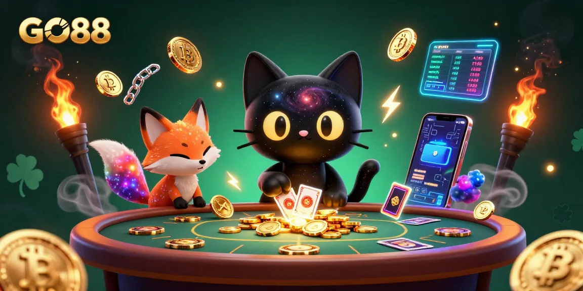 Experience thrilling gameplay at GO88 with mesmerizing characters and dynamic casino elements.