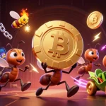 Engage in the thrilling world of giaimanhacai as ants execute a heist for a giant poker chip.