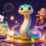 Experience the vibrant gaming world of PP88 with dynamic scenes and colorful casino elements.