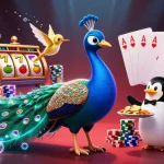 Mengenal slot jackpot yang menakjubkan dalam ilustrasi 3D, menampilkan karakter menarik dalam suasana kasino.