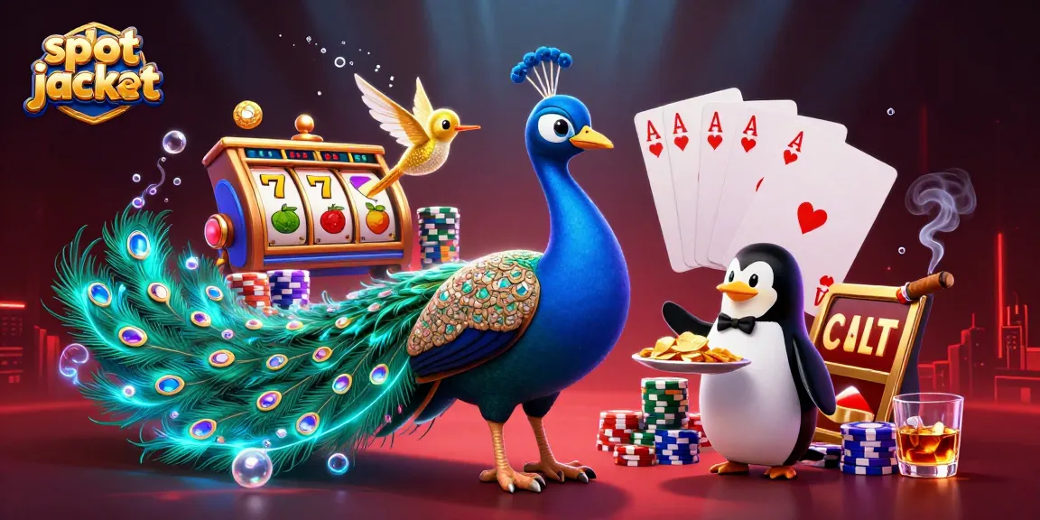 Mengenal slot jackpot yang menakjubkan dalam ilustrasi 3D, menampilkan karakter menarik dalam suasana kasino.