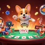 Explore the vibrant world of online casino with a cosmic twist featuring floating characters.