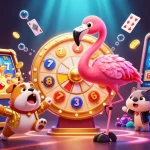 Engage with cong togel's thrilling slot experience featuring exuberant cartoon characters and lively animations.
