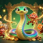 Catch the excitement in Crazy Hunter with vibrant 3D characters, slot reels, and magical effects!