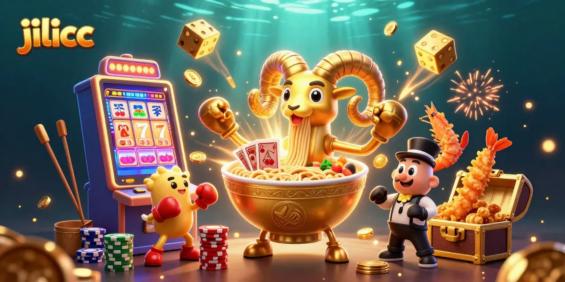 Experience thrilling games at jilicc with vibrant characters celebrating jackpots and colorful casino actions.