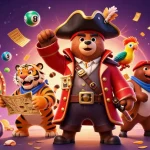 Join the adventure with 79king, where colorful lottery balls and casino magic come alive in a vibrant scene.