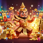 Experience big wins at slot777 with this vibrant 3D illustration of winning slot gameplay.