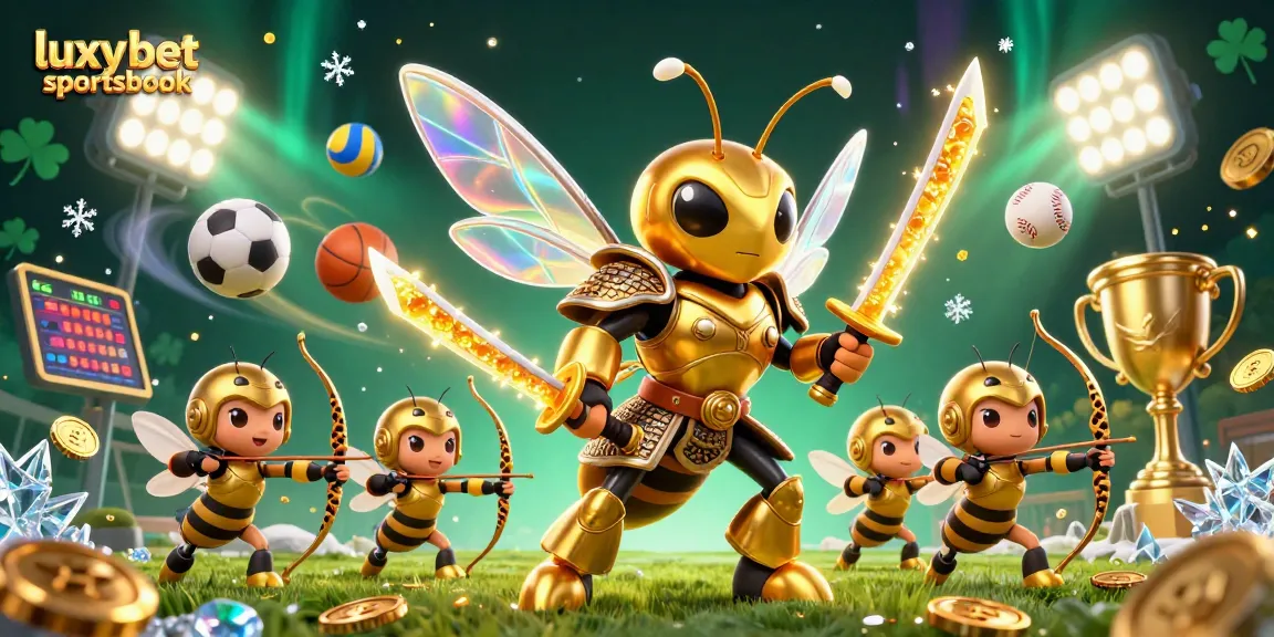 Experience the excitement of luxy bet sportsbook with a vibrant betting scene featuring dynamic sports elements.