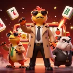 Experience thrilling gameplay at z8game with vibrant characters in a dynamic casino setting.